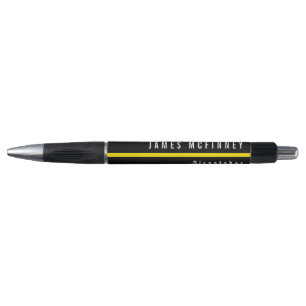 Dispatcher Thin Yellow Line Monogrammed