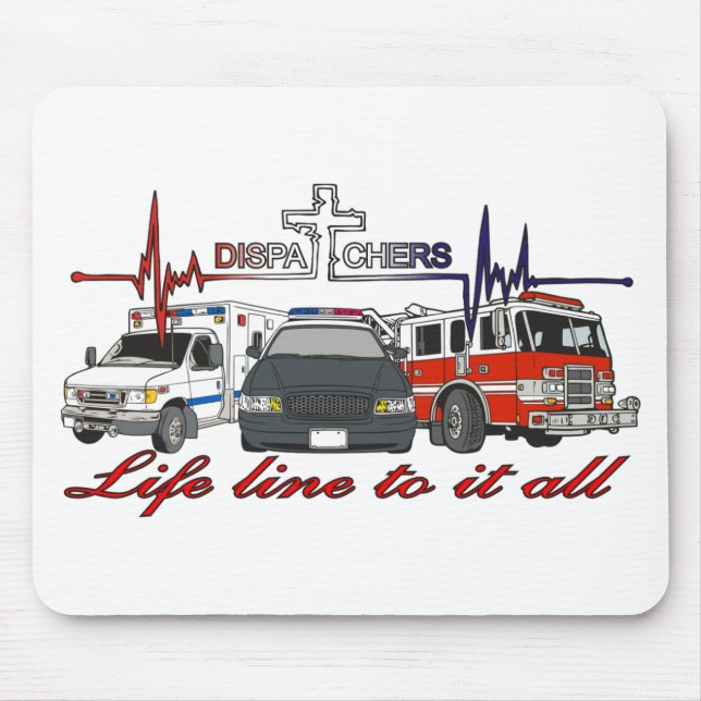 DISPATCHERS MOUSE PAD (Front)