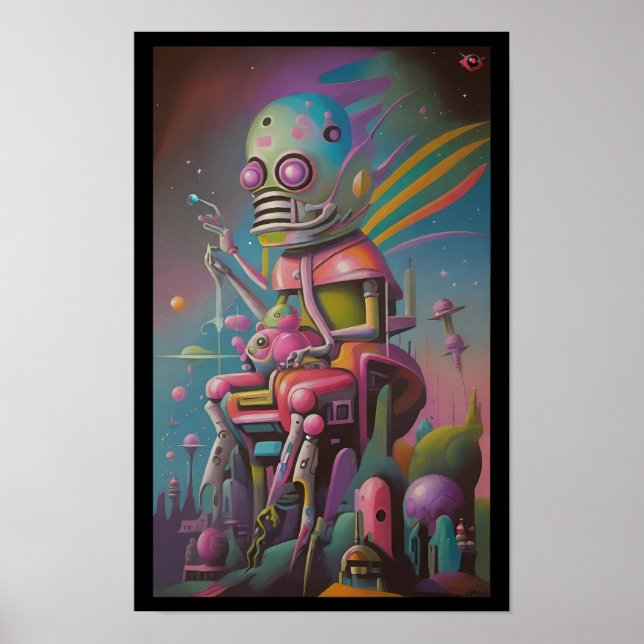 Dispensing Mechanical Wisdom to All Poster (Front)