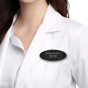 Dispensing Optician Modern Name Tag