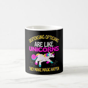 Dispensing Optician Unicorn , Magical Unicorn Coffee Mug