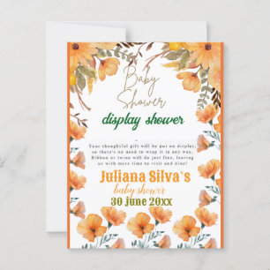 display baby shower Postcard