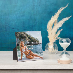 DISPLAY! 🖼️ Custom Tabletop Plaque with Easel