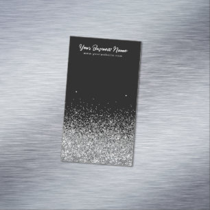 Display Earring Black Color Magnetic Business Card