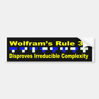 Disproof of "Irreducible Complexity" Bumper Sticker