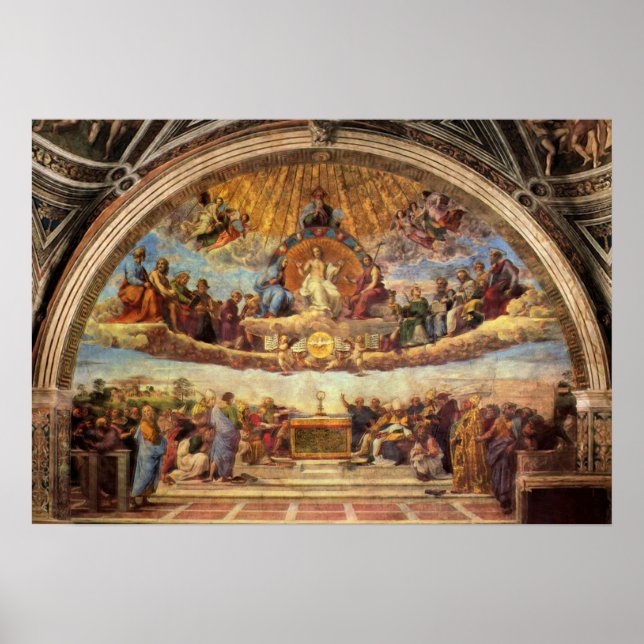 Disputation of the Eucharist Poster (Front)