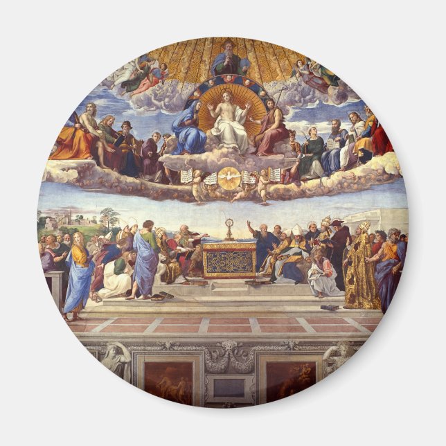 Disputation of the Holy Sacrament by Raphael Magnet (Front)