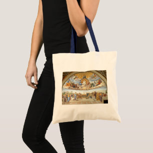 Disputation of the Holy Sacrament, Raphael Sanzio Tote Bag