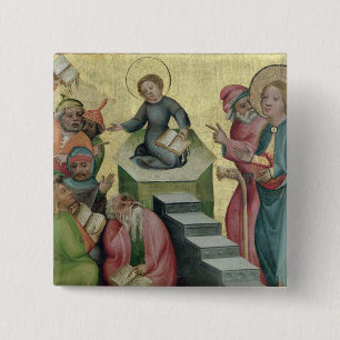 Dispute with the Doctors, 1400/10 15 Cm Square Badge