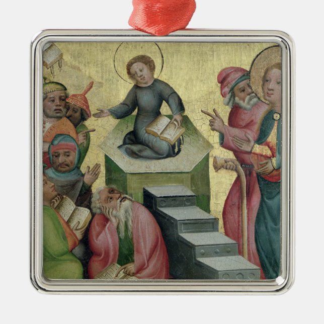 Dispute with the Doctors, 1400/10 Metal Ornament (Front)