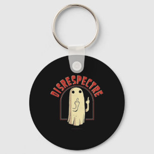 Disrespector Ghost Halloween Fuuny Ghost Cute Hall Key Ring