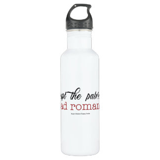 Disrupt the patriarchy Read Romance water bottle