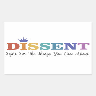 Dissent RBG Sticker