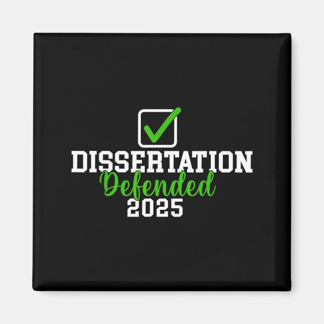 Dissertation defended 2025 for phd edd doctorate magnet (Front)