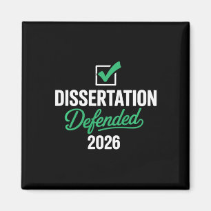 Dissertation Defended 2026 For Phd Edd Doctorate G Magnet