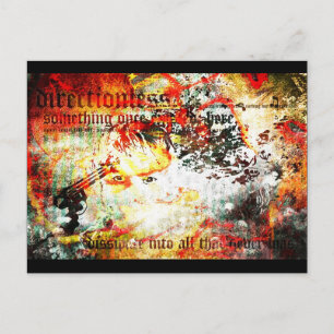 dissipate postcard