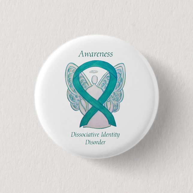 Dissociative Identity Disorder Awareness Angel Pin (Front)