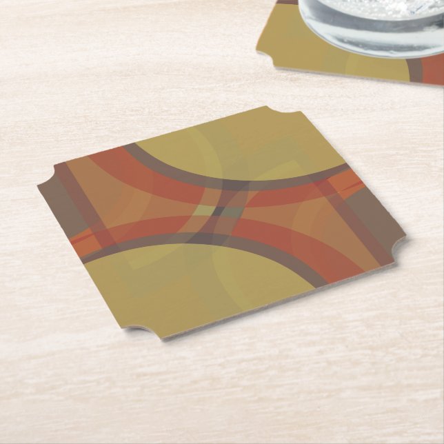 Dissolution Paper Coasters (Angled)