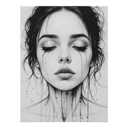 Dissolving Dreamscape Poster