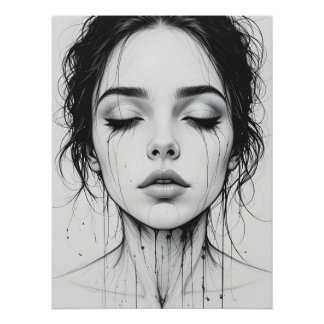 Dissolving Dreamscape Poster