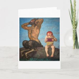 Dissonance   Franz von Stuck   Card