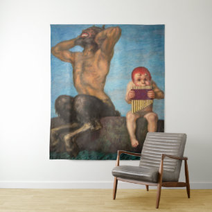 Dissonance Franz von Stuck Tapestry