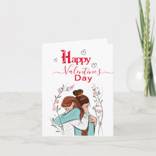 Distance friendship card