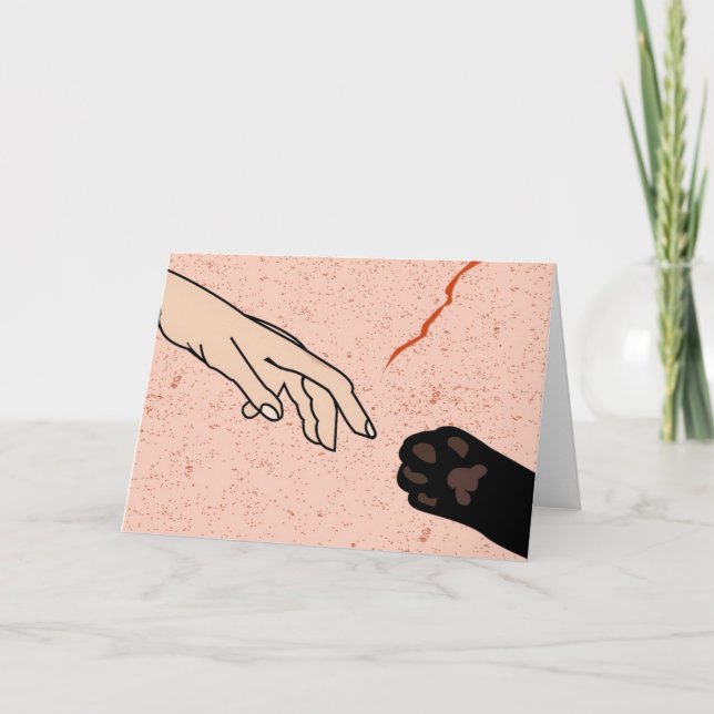 Distance Greeting Card (Front)