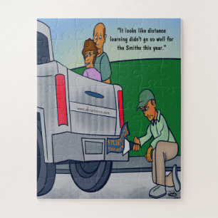 Distance Learning Jigsaw Puzzle 56 Pieces