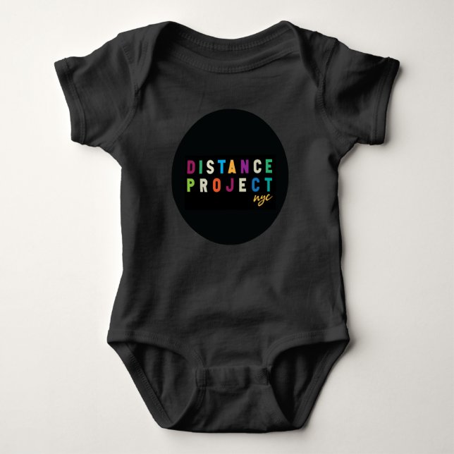 Distance Project NYC Baby Bodysuit (Front)