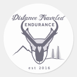 Distance Travelled Endurance Stickers