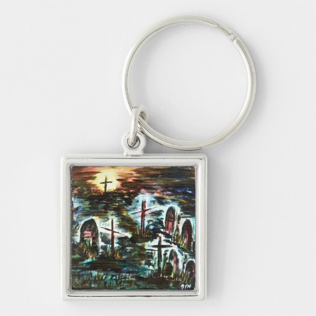 Distant Light Key Ring (Front)
