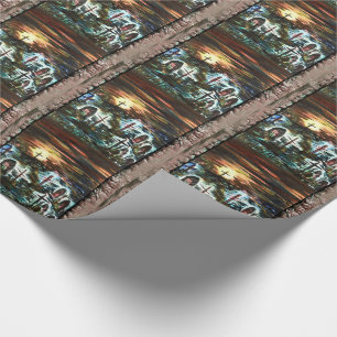 Distant Light Wrapping Paper