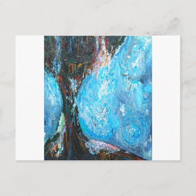 Distant Memories (abstract symbolism) Postcard (Front)