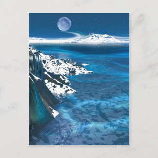 Distant planet postcard