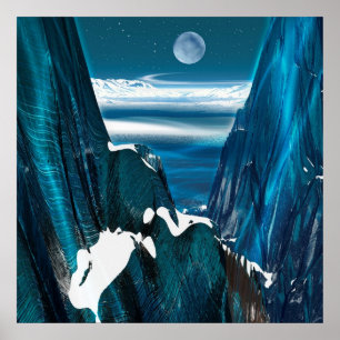 Distant planet poster