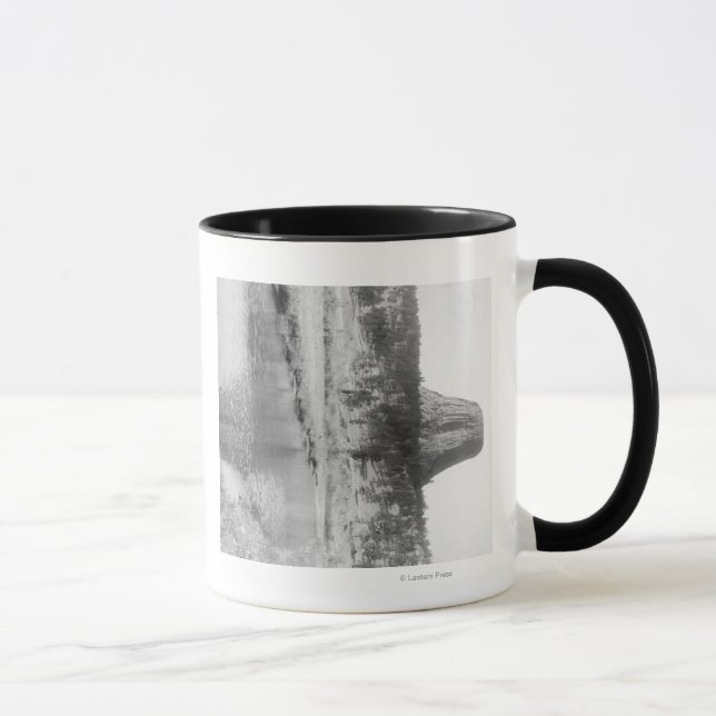 Distant View of Devil's Tower with Water in the Mug (Right)
