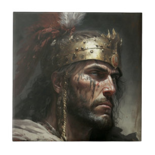 Distant War Ceramic Tile