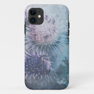 Distel Blüte Winterlich iPhone 11 Case