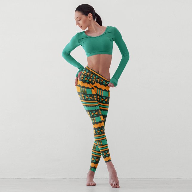Distinct Tribal Pattern Leggings (Creator Uploaded)