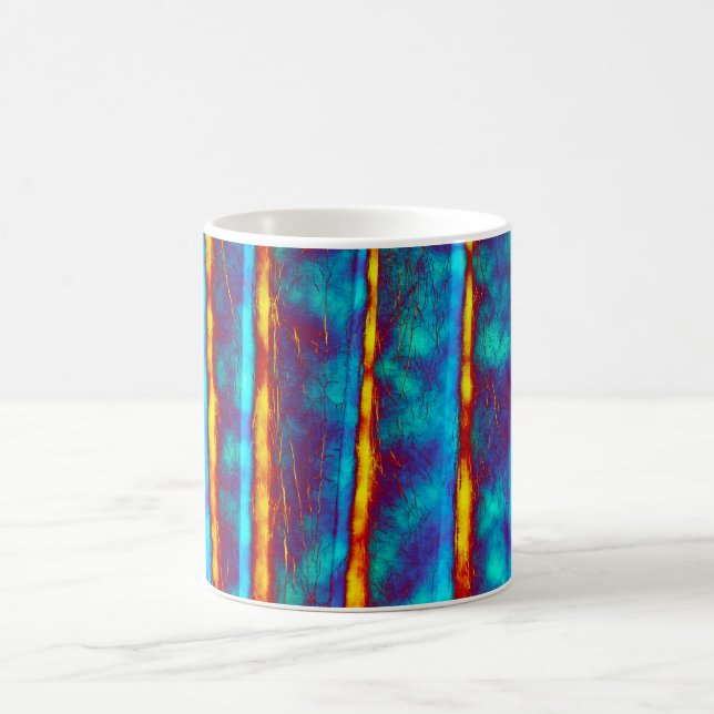 Distinctive Abstract Texture Coffee Mug (Center)