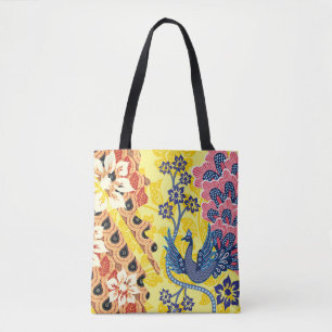 Distinctive Indonesian Batik Motifs Tote Bag