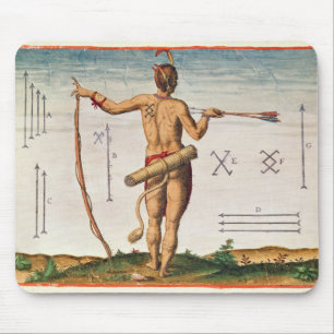 Distinctive Markings of a Warrior of Virginia Mouse Pad