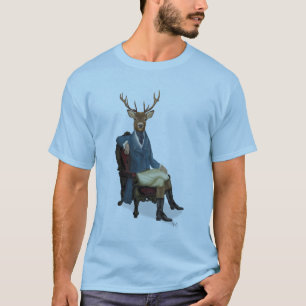 Distinguished Deer Full 3 T-Shirt
