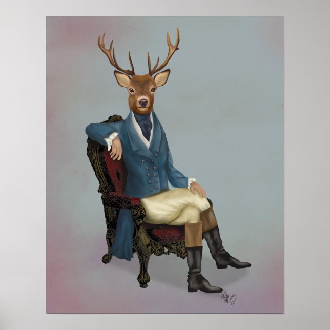 Distinguished Deer Full Poster (Front)