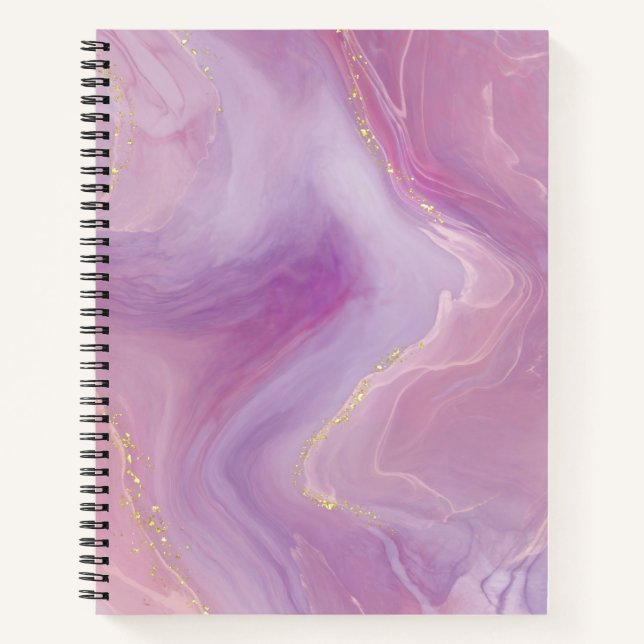Distinguished Designs: Branded 8.5" x 11" Notebook (Front)