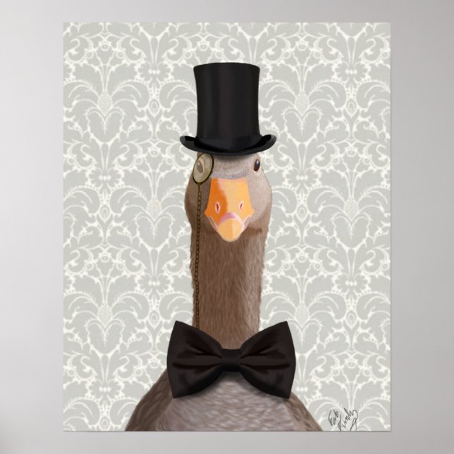 Distinguished Goose Poster (Front)