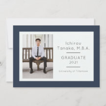 Distinguished Graduate Announcement