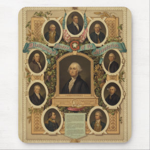 Distinguished Masons of the American Revolution Mouse Pad