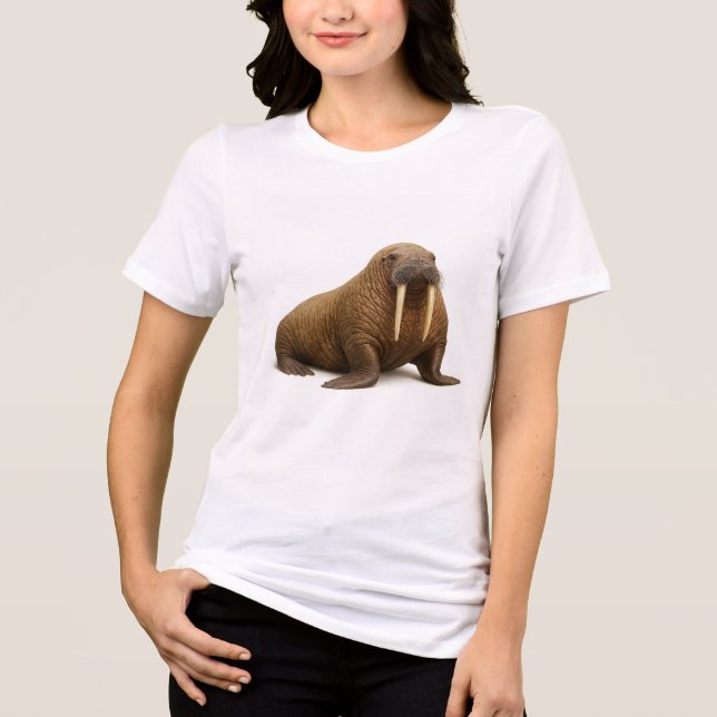 Distinguished & Wrinkly Tri-Blend Shirt (Front)